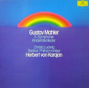 Mahler-Symphony No.5 외-Ludwig/Karajan (2LP Box) 중고 수입 오리지널 아날로그 LP