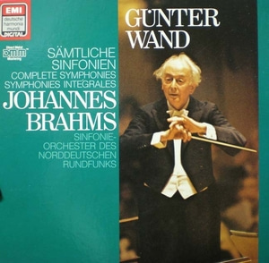 Brahms-4 Symphonies 전곡- Gunter Wand 2LP Box 중고 수입 오리지널 아날로그 LP