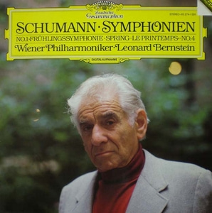 Schumann-Symphony Nos.1&amp;4- Leonard Bernstein 중고 수입 오리지널 아날로그 LP