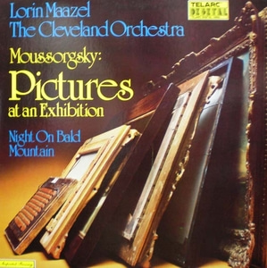 Moussorgsky- Pictures at an Exhibition 외- Maazel 중고 수입 오리지널 아날로그 LP