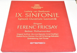 Beethoven -Symphony No.9/Overture Egmont, leonore III - Ferenc Fricsay :1958 프레싱 최초반