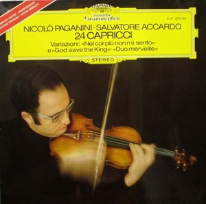 Paganini-24 Capricci for Violin solo op.1 외- Accardo (2LP set)