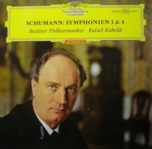 Schumann-Symphony No. 1&amp;4- Kubelik 중고 수입 오리지널 아날로그 LP