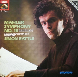 Mahler-Symphony No.10-Rattle(2LP Box) 중고 수입 오리지널 아날로그 LP