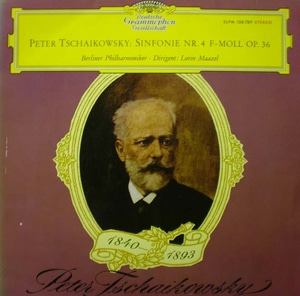 Tchaikovsky-Symphony No.4-Maazel 중고 수입 오리지널 아날로그 LP
