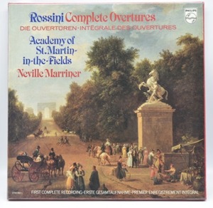 Rossini - Complete Overtures - Neville Marriner (4LP) 오리지널 미개봉