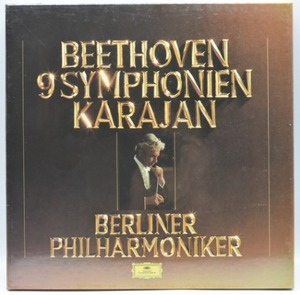 Beethoven - 9 Symphonies - Herbert von Karajan 8LP 오리지널 미개봉