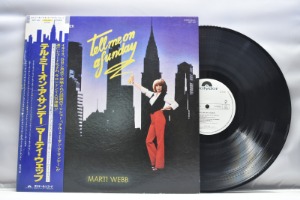 Marti Webb [마티 웹] - Tell me on a sunday ㅡ 중고 수입 오리지널 아날로그 LP