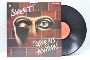 Sweet[스위트]-Give us a Wink 중고 수입 오리지널 아날로그 LP
