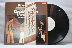 Dave Grusin And GRP All-Stars[데이브 그루신]- Live In Japan ㅡ 중고 수입 오리지널 아날로그 LP