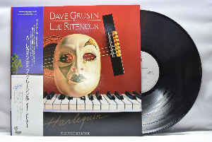 Dave Grusin &amp; Lee Ritenour[데이브 그루신 &amp; 리 릿나워]- Harlequin ㅡ 중고 수입 오리지널 아날로그 LP