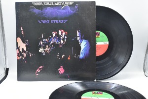 Crosby, Stills, Nash &amp; Young [크로스비, 스틸스, 내쉬 &amp; 영] - 4 Way Street ㅡ 중고 수입 오리지널 아날로그 2LP