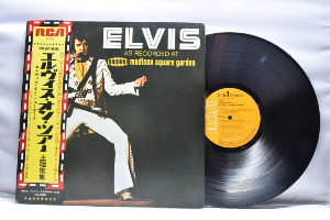Elvis Presley [엘비스 프레슬리] - As Recirded at Madison Square Garden ㅡ 중고 수입 오리지널 아날로그 LP