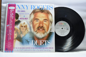 Kenny Rogers [케니 로저스] - Kim Carnes,Sheena Easton,Dottie West Duets ㅡ 중고 수입 오리지널 아날로그 LP