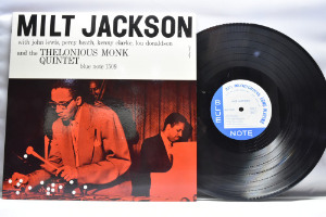 Milt Jackson With John Lewis, Percy Heath, Kenny Clarke, Lou Donaldson And The Thelonious Monk Quinyey [밀트 잭슨] ‎- Milt Jackson With John Lewis, Percy Heath, Kenny Clarke, Lou Donaldson And The Thelonious Monk Quinyey - 중고 수입 오리지널 아날로