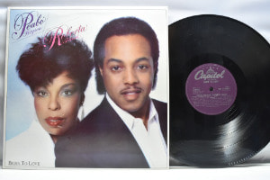 Peabo Bryson / Roberta Flack [피보 브라이슨, 로버타 플랙] - Born To Love ㅡ 중고 수입 오리지널 아날로그 LP