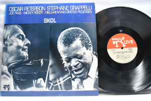 Oscar Peterson, Stephane Grappelli, Joe Pass, Mickey Roker, Niels-Henning Orsted Pedersen ‎- Skol (OJC)  - 중고 수입 오리지널 아날로그 LP