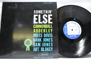 Cannonball Adderley [캐논볼 애덜리] ‎- Somethin&#039; Else - 중고 수입 오리지널 아날로그 LP