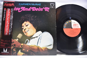 Carmen McRae [카르멘 맥레] ‎- Live And Doin&#039; it - 중고 수입 오리지널 아날로그 LP