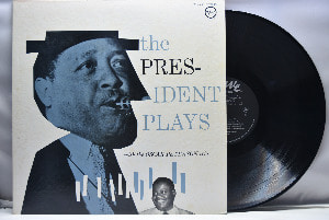 Lester Young feat. Oscar Peterson Trio [레스터 영 / 오스카 피터슨] – The President Plays With The Oscar Peterson Trio - 중고 수입 오리지널 아날로그 LP