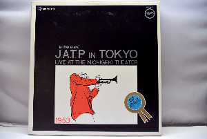 Norman Granz, Jazz At The Philharmonic [노먼 그란츠, 재즈 앳 더 필하모닉] ‎– J.A.T.P. In Tokyo – Live At The Nichigeki Theatre 1953) - 중고 수입 오리지널 아날로그 3LP