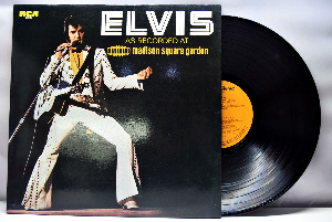 Elvis Presley [엘비스 프레슬리] - As Recorded at Madison Square Garden ㅡ 중고 수입 오리지널 아날로그 LP