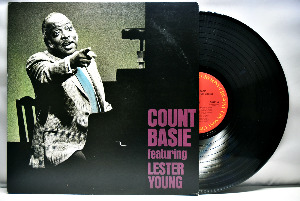 Count Basie, Lester Young [카운트 베이시, 레스터 영] – Count Basie Featuring Lester Young - 중고 수입 오리지널 아날로그 LP