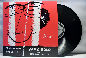 Gene Norman Presents Max Roach And Clifford Brown [맥스 로치, 클리포드 브라운] – In Concert - 중고 수입 오리지널 아날로그 LP
