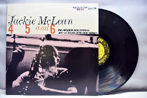 Jackie McLean [재키 맥린] ‎- 4, 5 And 6 - 중고 수입 오리지널 아날로그 LP