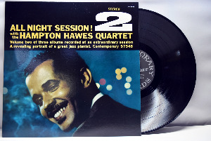 Hampton Hawes Quartet [햄프턴 호스] ‎-  All Night Session, Vol. 2 - 중고 수입 오리지널 아날로그 LP