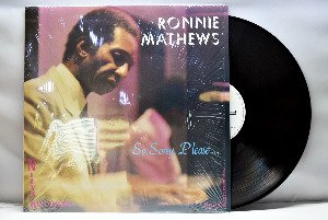 Ronnie Mathews [로니 매튜스] – So Sorry Please... - 중고 수입 오리지널 아날로그 LP