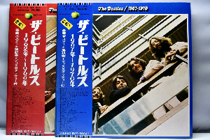 The Beatles [비틀즈] - 1962-1966 (Red Album) / 1967-1970 (Blue Album) ㅡ 중고 수입 오리지널 아날로그 2LP x 2세트