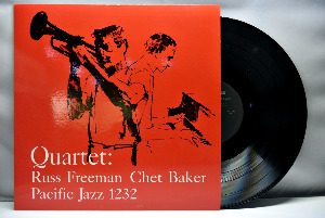 Chet Baker Quartet [쳇 베이커] ‎- Quartet: Russ Freeman Chet Baker - 중고 수입 오리지널 아날로그 LP