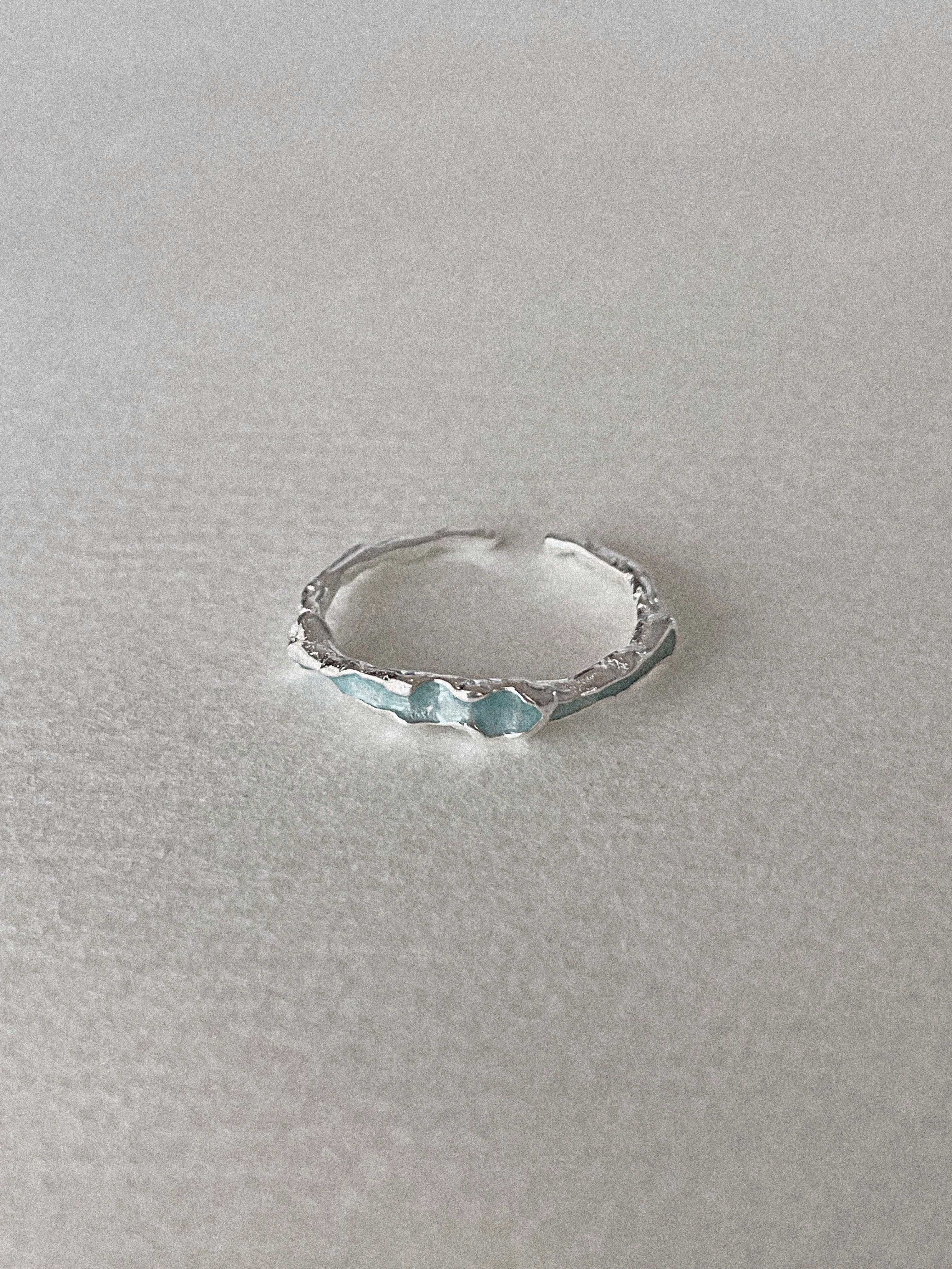 [92.5 Silver]  Mint one point ring