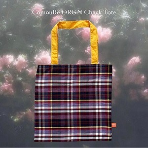 Com9uRe.ORGN Check Tote