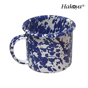 하코야/법랑 마블 머그컵/에나멜 스플래시 머그/법랑컵/Enamel Splash Mug