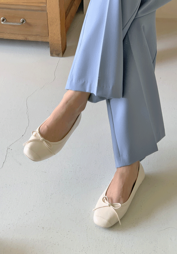 카멜리 리본플랫슈즈shoes(4color)