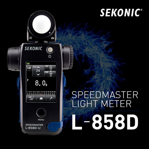 [SEKONIC] 세코닉 L-858D / 플래시 듀레이션 측정 / 플래시 분석 기능