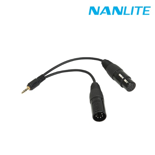 [NANLITE] 난라이트 CB-DMX-3.5C-1/2 DMX케이블 포르자 60II 60BII 60C 150 150B전용