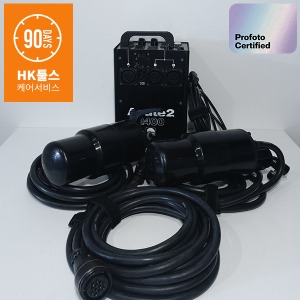 [HK중고] Profoto Acute2400 + 2 head + Extention cable 5m