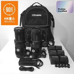 [HK중고] Profoto B1 500 2대 + 배터리 6개 + 가방