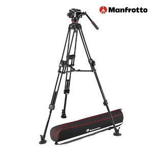 [MANFROTTO] 맨프로토 504X Fluid Video Head with 645 Fast Twin Alu Tripod _ MVK504XTWINFA