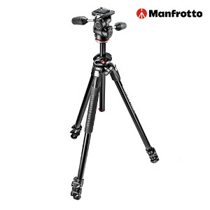 [MANFROTTO] 맨프로토 290 Dual 3웨이 알루미늄 3단 삼각대 키트 - MK290DUA3-3W