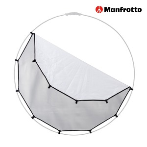 [MANFROTTO] 맨프로토 HaloCompact Plus Cover 98cm (38&quot;) Silver/White LL LR3332