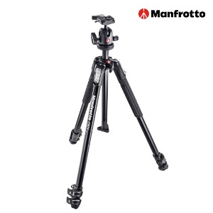 [MANFROTTO] 맨프로토 MK190X3-BH 190X kit - alu 3-section tripod + 496RC2 ball head