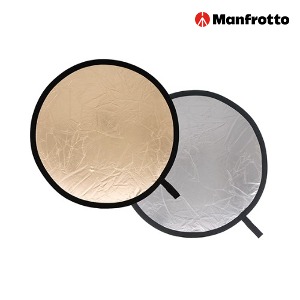 [MANFROTTO] 맨프로토 Collapsible Reflector 76cm Sunfire/Silver LL LR3036