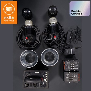 [HK중고] Profoto 7b, 헤드 250w x 2, zoom x 2