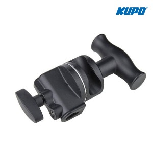 [KUPO] 쿠포 KCP-225B GRIP HEAD for 25MM TUBE-BLACK(2개 세트)