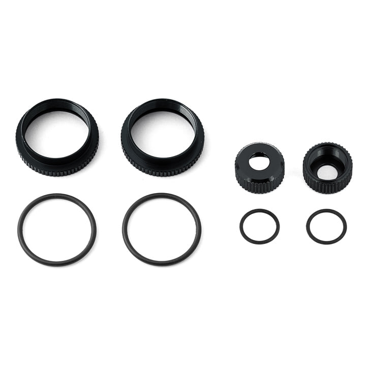 AA81492 16mm Shock Collar and Seal Retainer Set, black