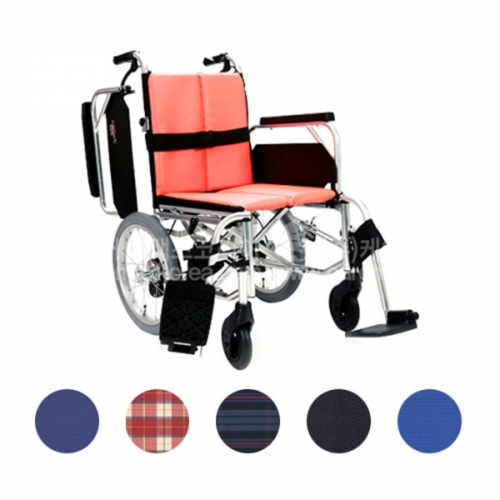 [보장구]알루미늄 수동 휠체어 미라지 7 16D